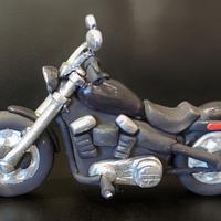 cake with motorcycle