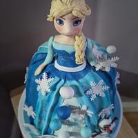 Frozen cake 💙❄️