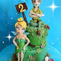 Peter Pan and Trilly cake!!