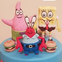 Sponge Bob and friends