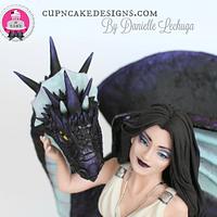 Mighty dragons cake collaboration piece
