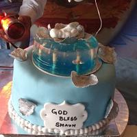 Christening Ceremony Theme Cake 