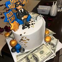Dollar boss cake 