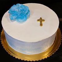 Baptism cakes for Martin