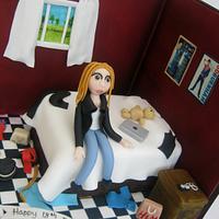 Alice's Messy Bedroom Cake!