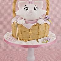 Marie from Aristocats Cake