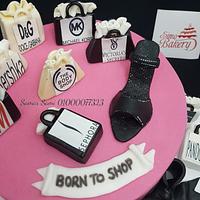 Shopping Bags Cake - Decorated Cake by Simo Bakery - CakesDecor