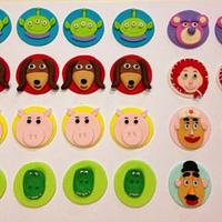 Toy story cupcake toppers