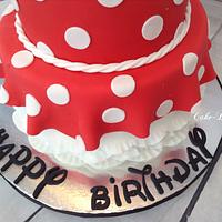 Minnie Mouse Mum Birthday Cake