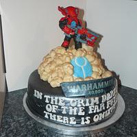 Warhammer 40,000 TAU cake 