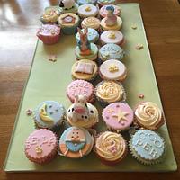Nursery Rhyme Cupcakes 