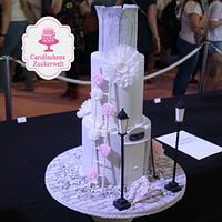 💕 Romantic Wedding Cake 💕