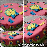 Flower cake Flower cake