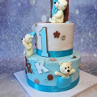 Funny bears by Arty cakes 