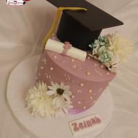 "Graduation cake"