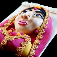 Bangladeshi Holud Bride Cake