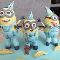 Minions cake