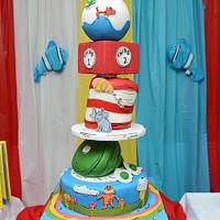 Dr Seuss cake