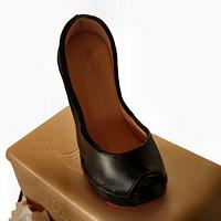 Louboutin Shoe Birthday Cake
