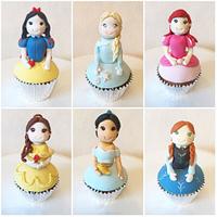 Disney Princess Cupcakes!