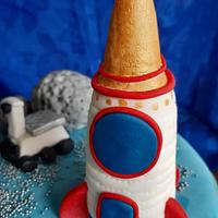 LET'S GO TO SPACE CAKE