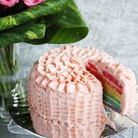 Mother's day Rainbow Cake