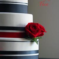 Black & red wedding 