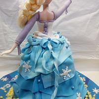 Queen Elsa Cake