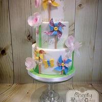Paper Crafting on Cake