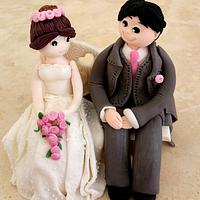 Bride and groom Bride and groom