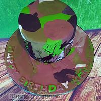 Ken - Camouflage Birthday Cake