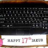 Sweet Keyboard Cake ;) 