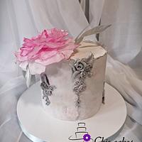 Rustic wedding cake...