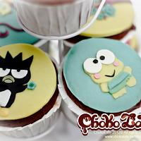 Hello Kitty and Friends Cupcakes