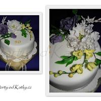 Flower cake Flower cake