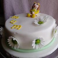 daisy doll cake