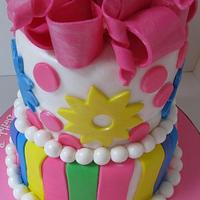 Hello Kitty 2nd Birthday Cake
