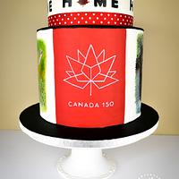 Canada 150! Cake and Sugar Art Collab