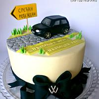 Volkswagen cake - cake by Nataša - CakesDecor