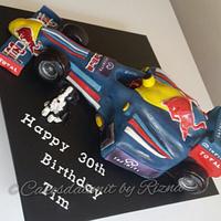 Red Bull racing  car
