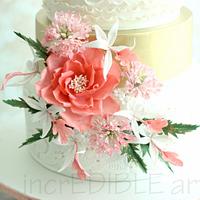 "Endear"- Wedding Cake