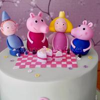 Peppa pig with Ben and Holly