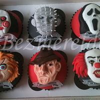 Horror movie cupcakes