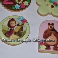 Masha and the bear cookies