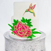 Wedding cake with a difference ;)