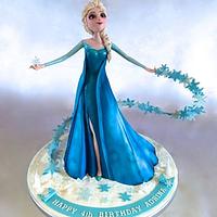 3D Elsa Cake 