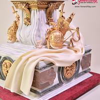 Baroque Style Wedding Cake