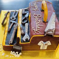 Tool Box Birthday cake