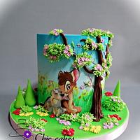 Bambi Disney Cake