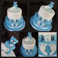 Christening cake Christening cake